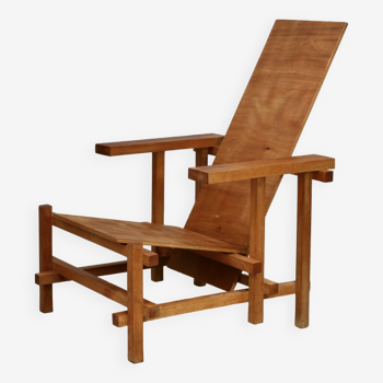 Fauteuil d'après Gerrit Rietveld. Circa 1970