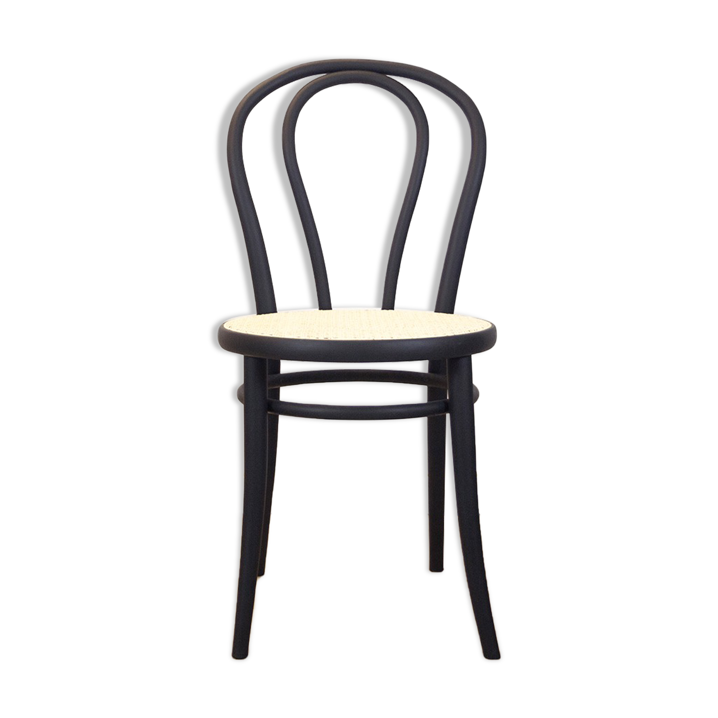 Black No.18 style chair, Czechoslovakia, 1960's