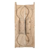 Tuimei - Tribal door from Nagaland made of solid wood