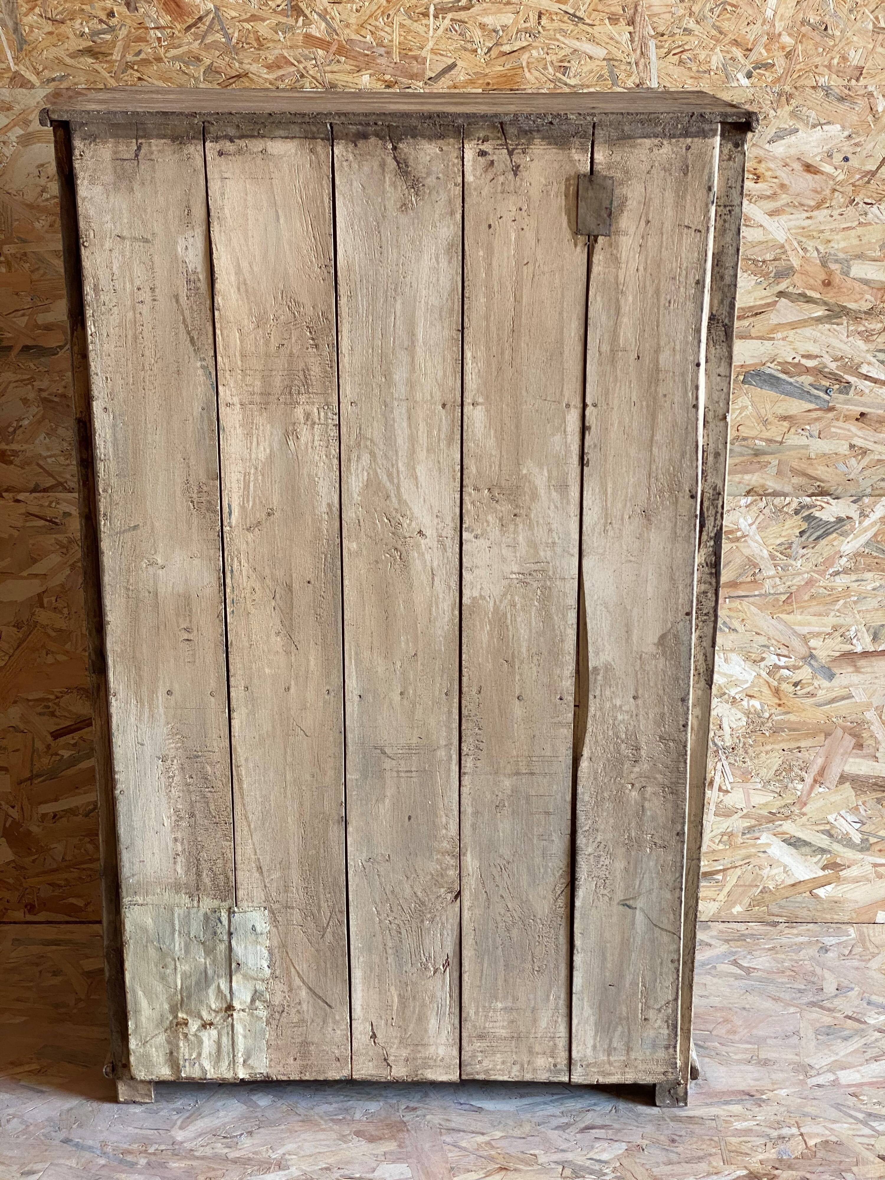 Wardrobe 4 doors in teak