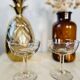 Lot de 2 coupes de champagne anciennes