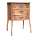 Art Deco chest of drawers in raw wood, 1930