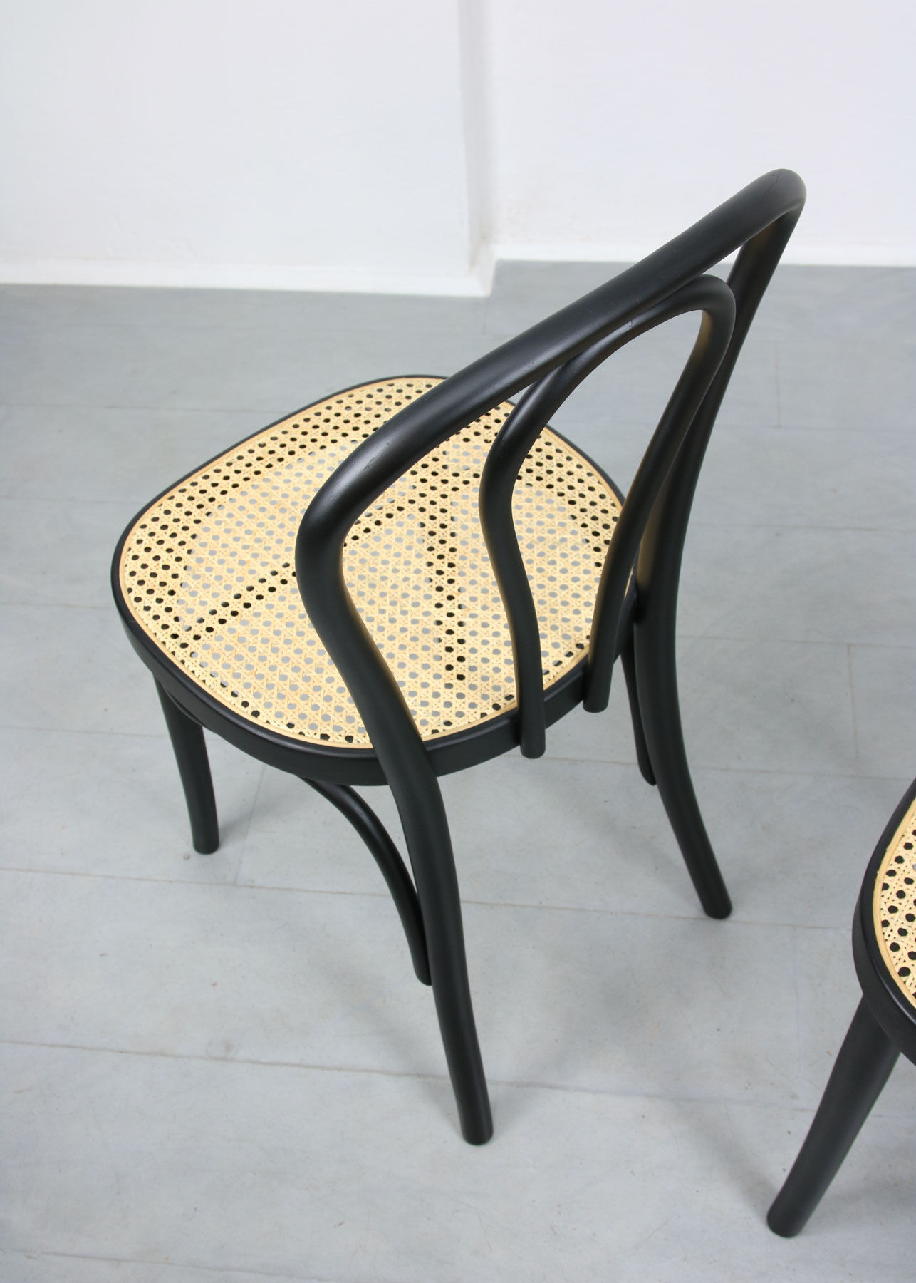 Vintage black chairs