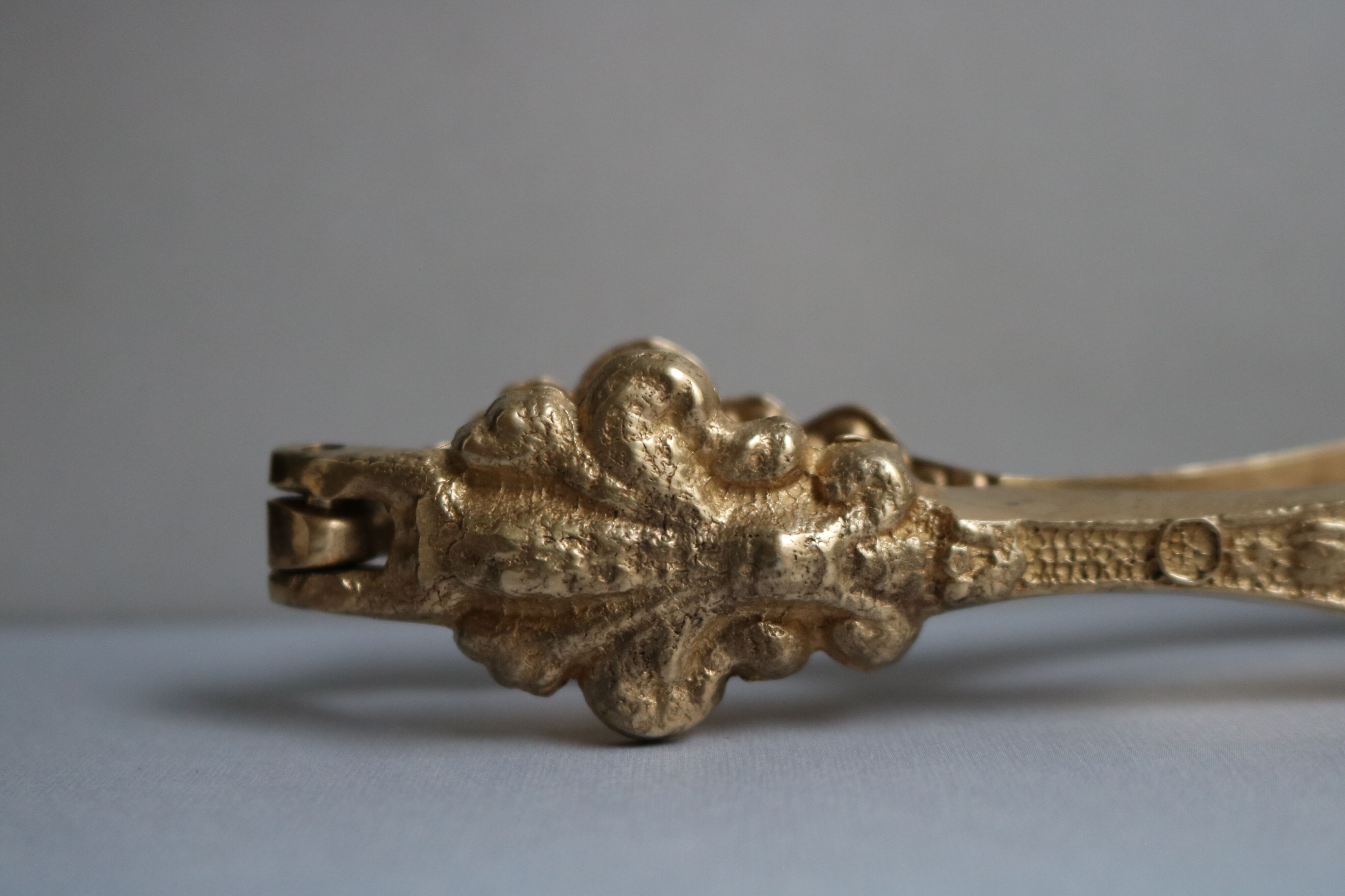 Vintage brass ornate nutcracker