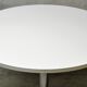 Round table dining room of the 60s/70s vintage design