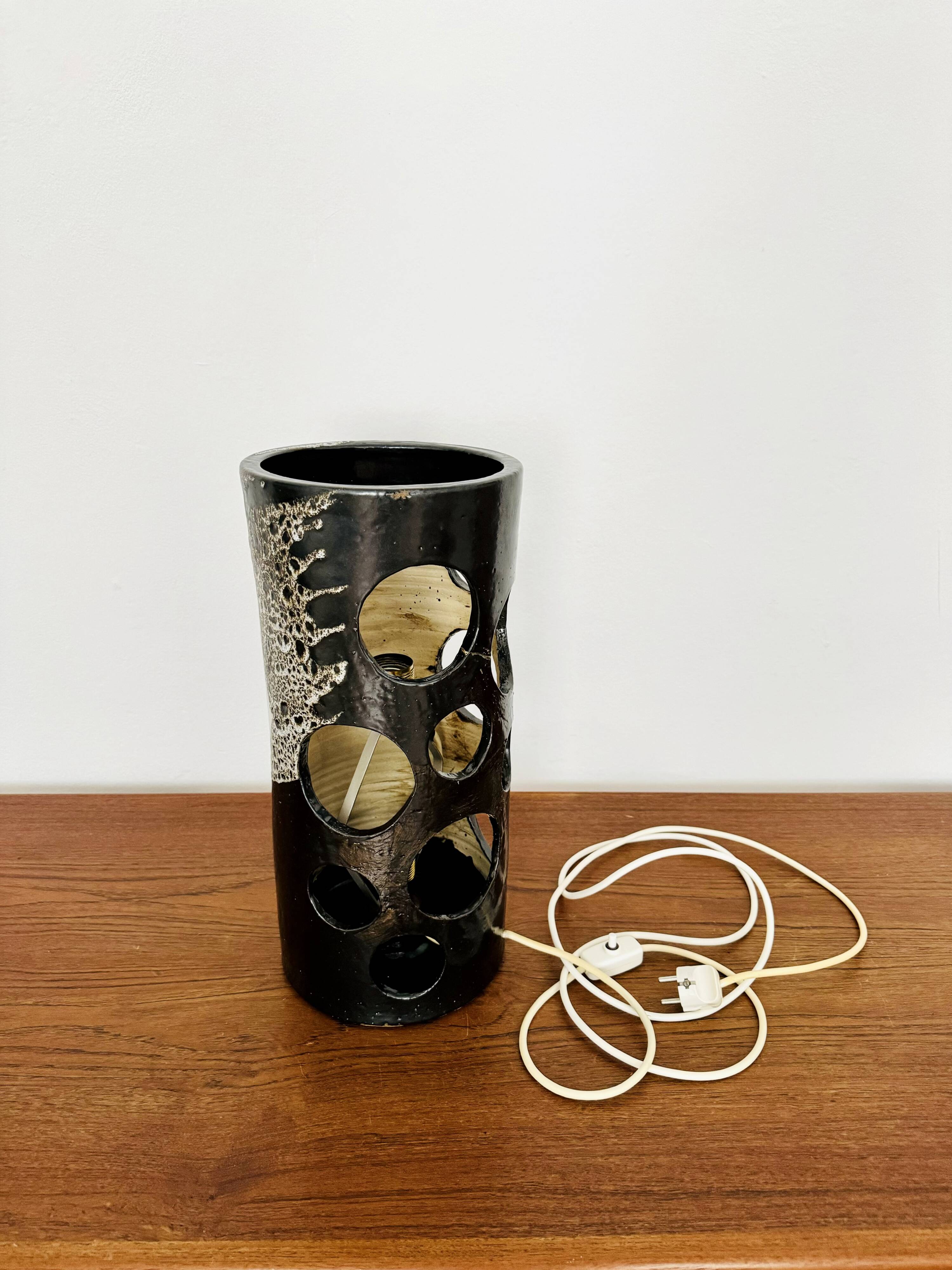 Artist Ceramic Floor or Table Lamp