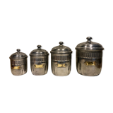 Early 20th aluminium kitchen pots