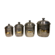 Early 20th aluminium kitchen pots