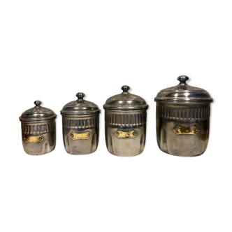 Early 20th aluminium kitchen pots