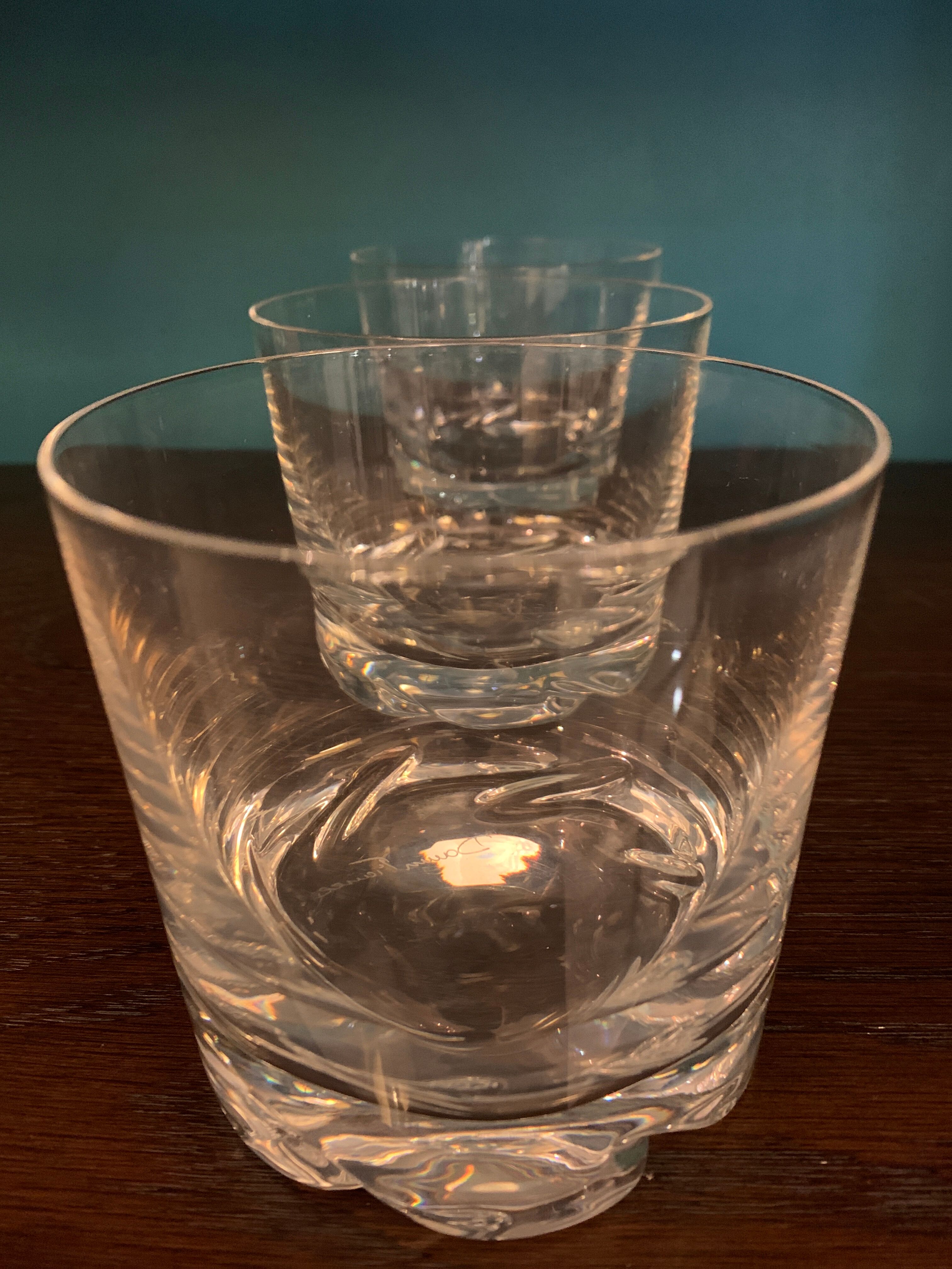 Daum whisky glasses
