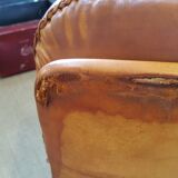 Lounge chair edited by Ring mobelfabrikk Scandinavian leather