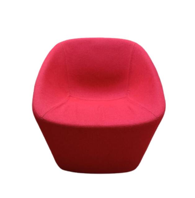 Fauteuil pedrali log 366 rouge