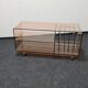 Vintage smoked plexiglas tv/hifi unit