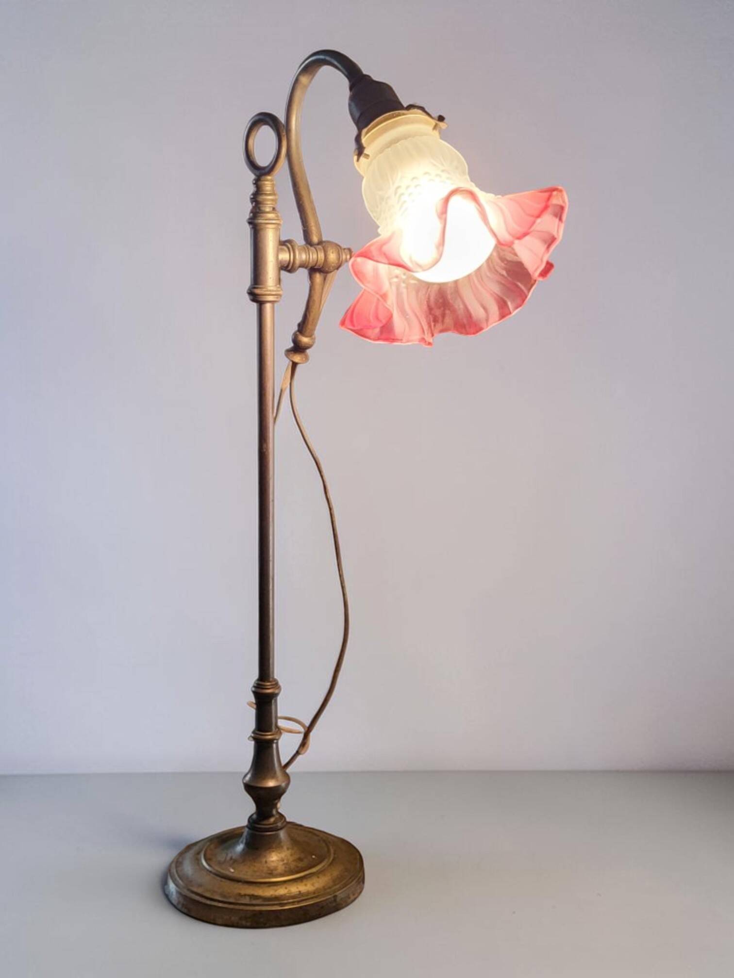 Lampe de bureau "Col de cygne" 1920-30
