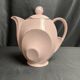 Art déco, service à café porcelaine rose Epiag vers 1930