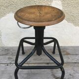 1950s old workshop stool