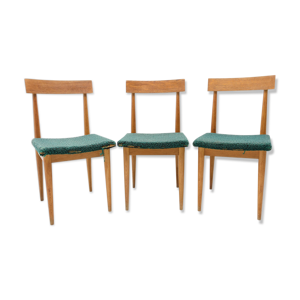 3 chaises de salle à