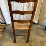Chaises bistrot paillées