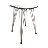 Stool formica feet eiffel design 60s - 70s