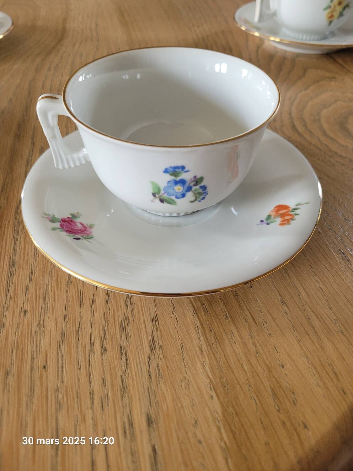 4 Royal Epiag cups and saucers