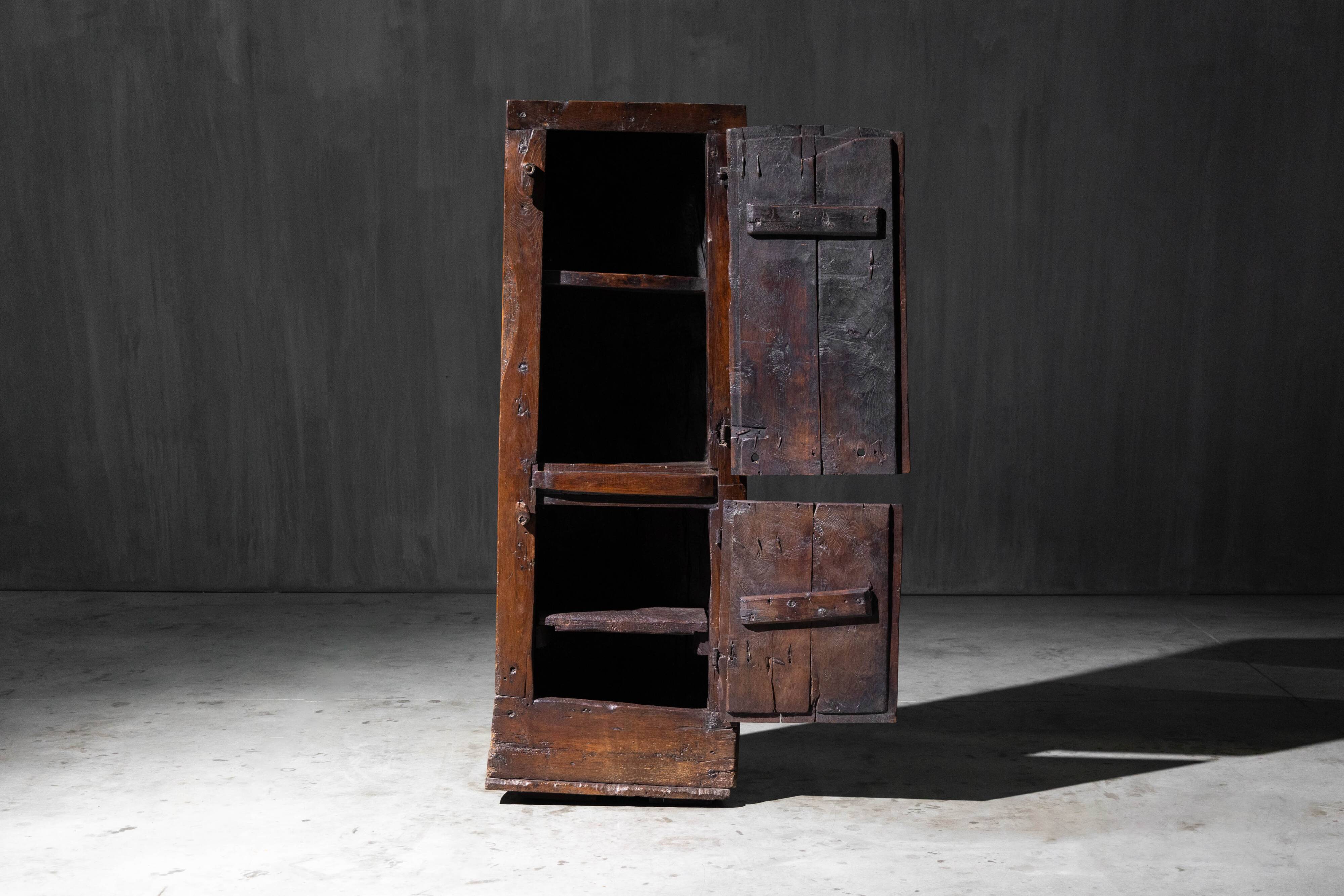 Antique Vernacular Cabinet, France, 19th Century