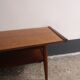 Table basse en bois de teck scandinave, 1960