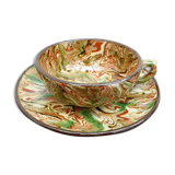 Apt earthenware coffee cup