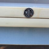 Table Formica MDJ 1960 Blue and Chrome