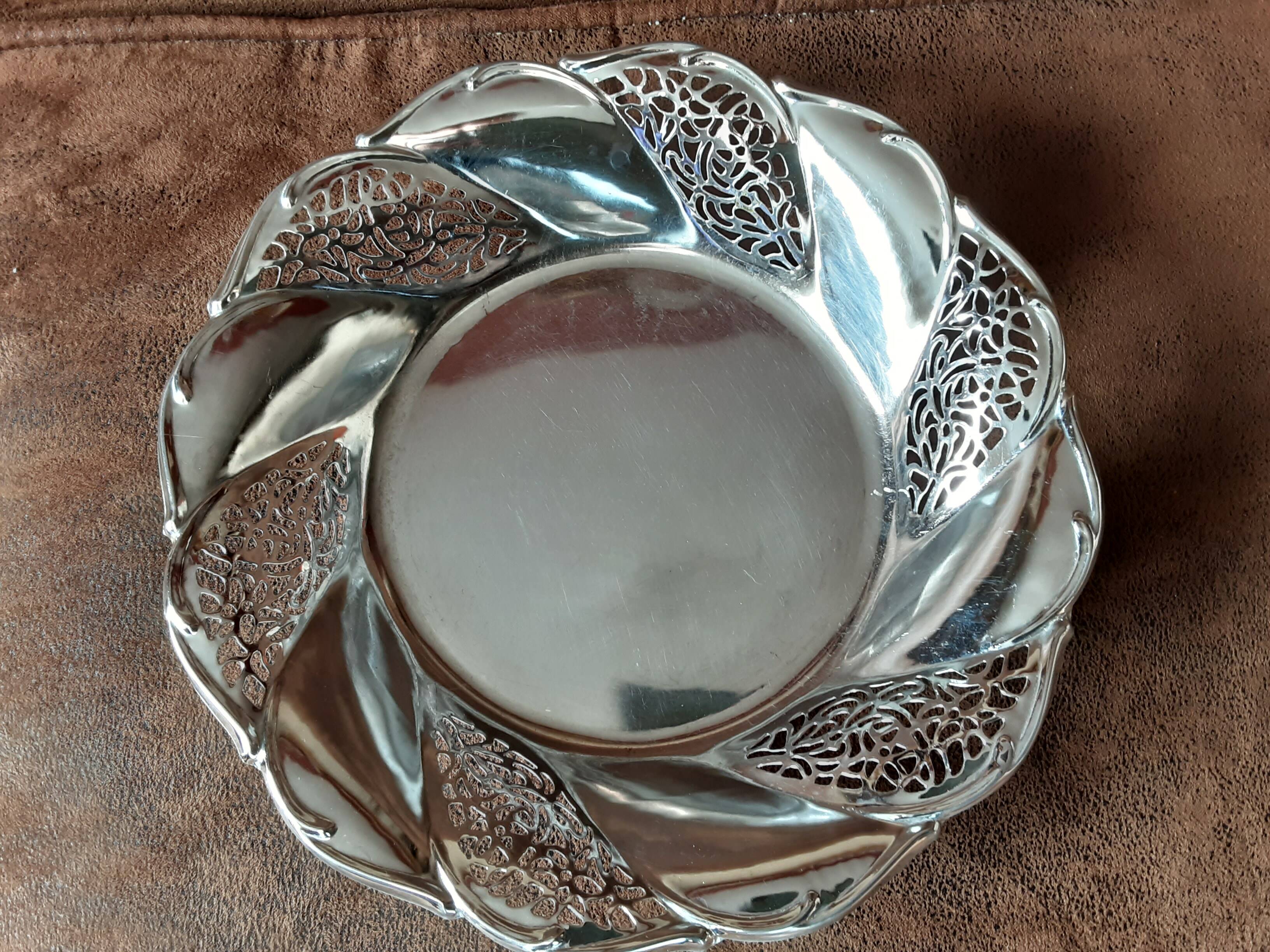 Vintage metal basket