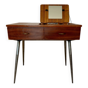 Coiffeuse scandinave - placage teck