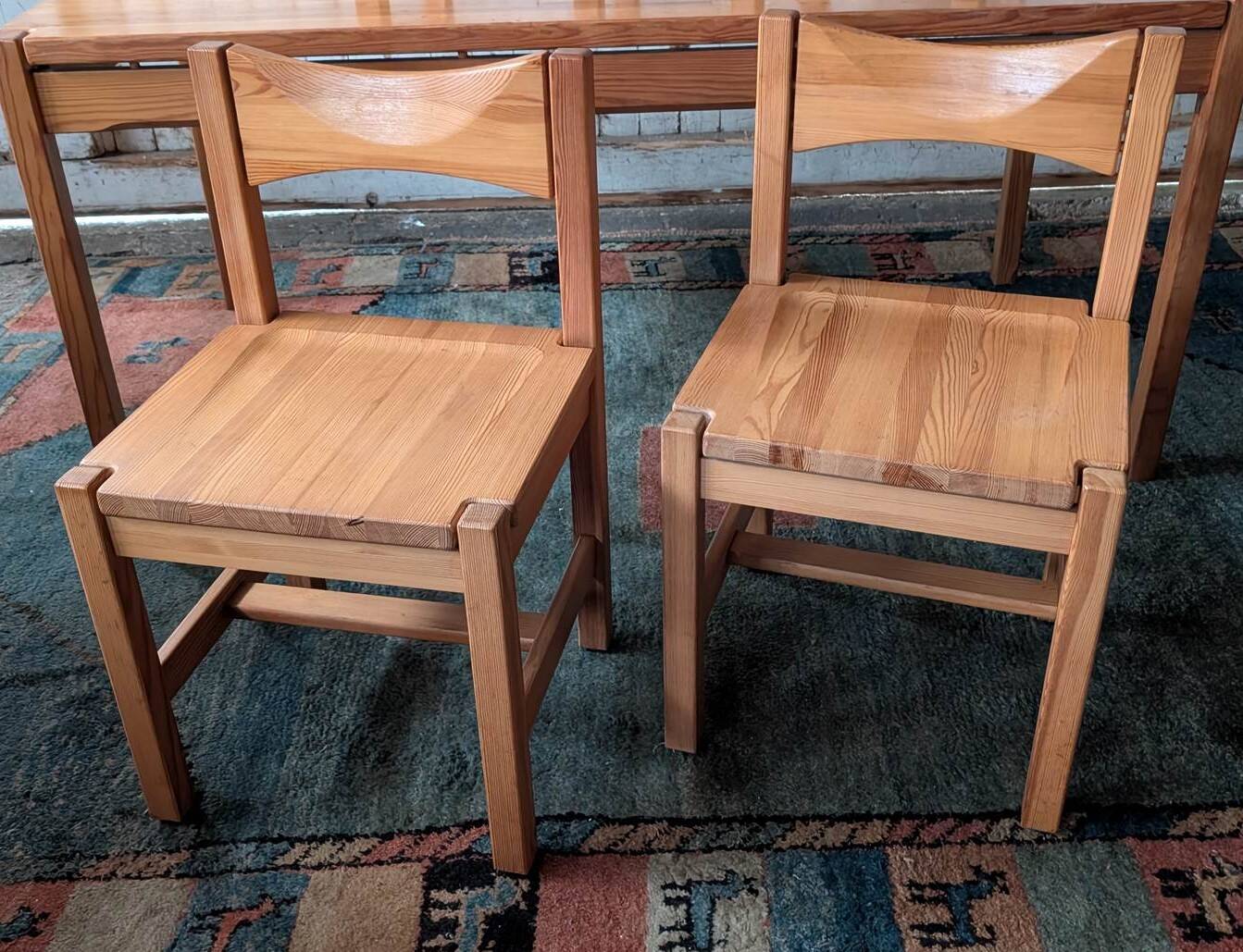 Paire de chaise Ilmari Tapiovaara