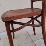 Armchair bistro chair emile cambier old 1900