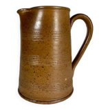 Turned sandstone pitcher