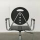 Postmodern Italian swivel chair Charlie by Carlo Bimbi & Nilo Gioacchini for Segis, 1980s.