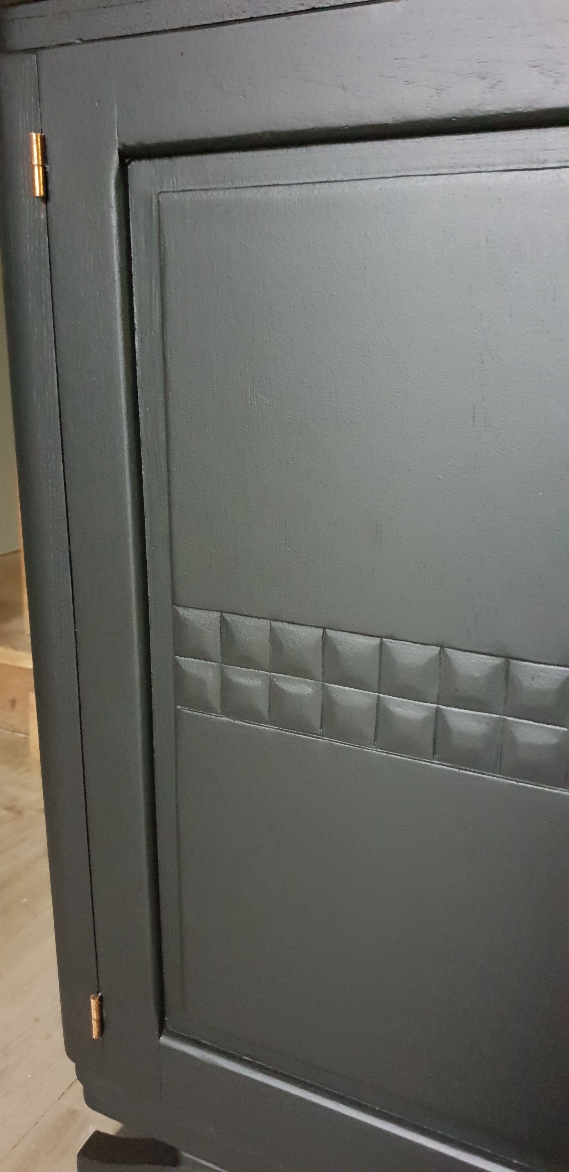 Black art deco buffet