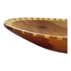 Handmade oriental fruit bowl in thuya wood - vintage marquetry