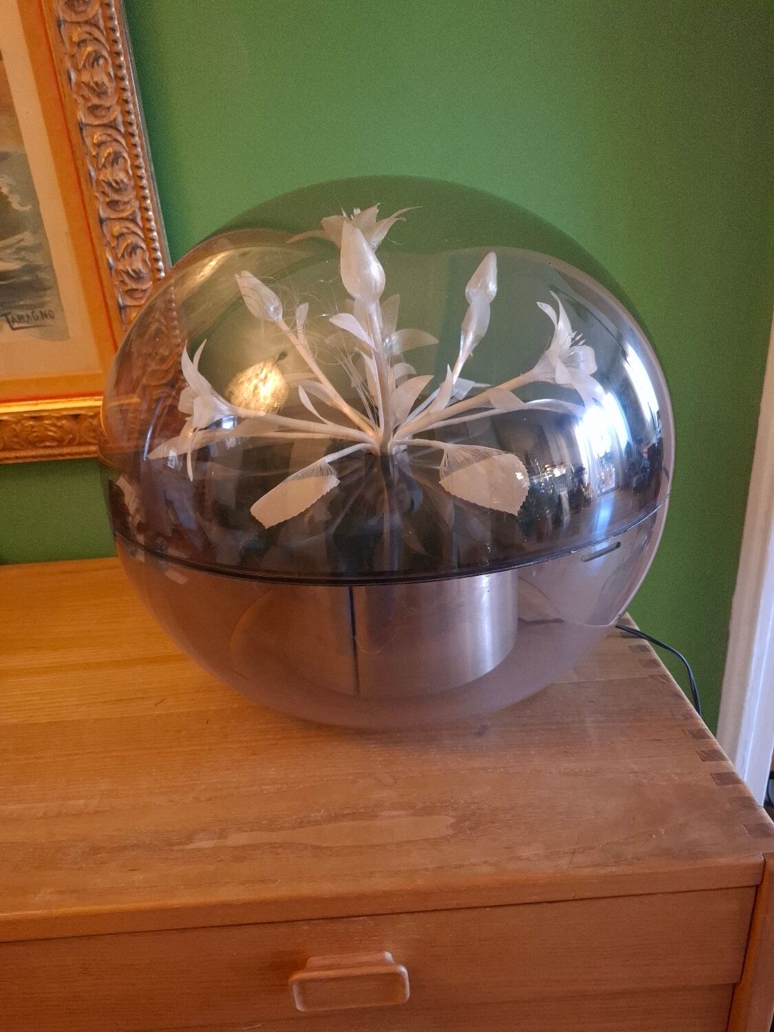 Vintage 1970s space age lamp