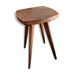 Tabouret pieds compas vintage