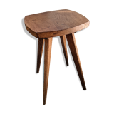 Tabouret pieds compas vintage