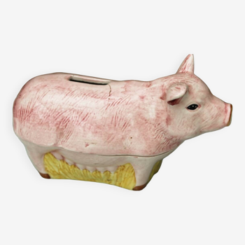 Pig piggy bank, Michel Caugant