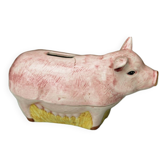 Tirelire cochon, Michel Caugant