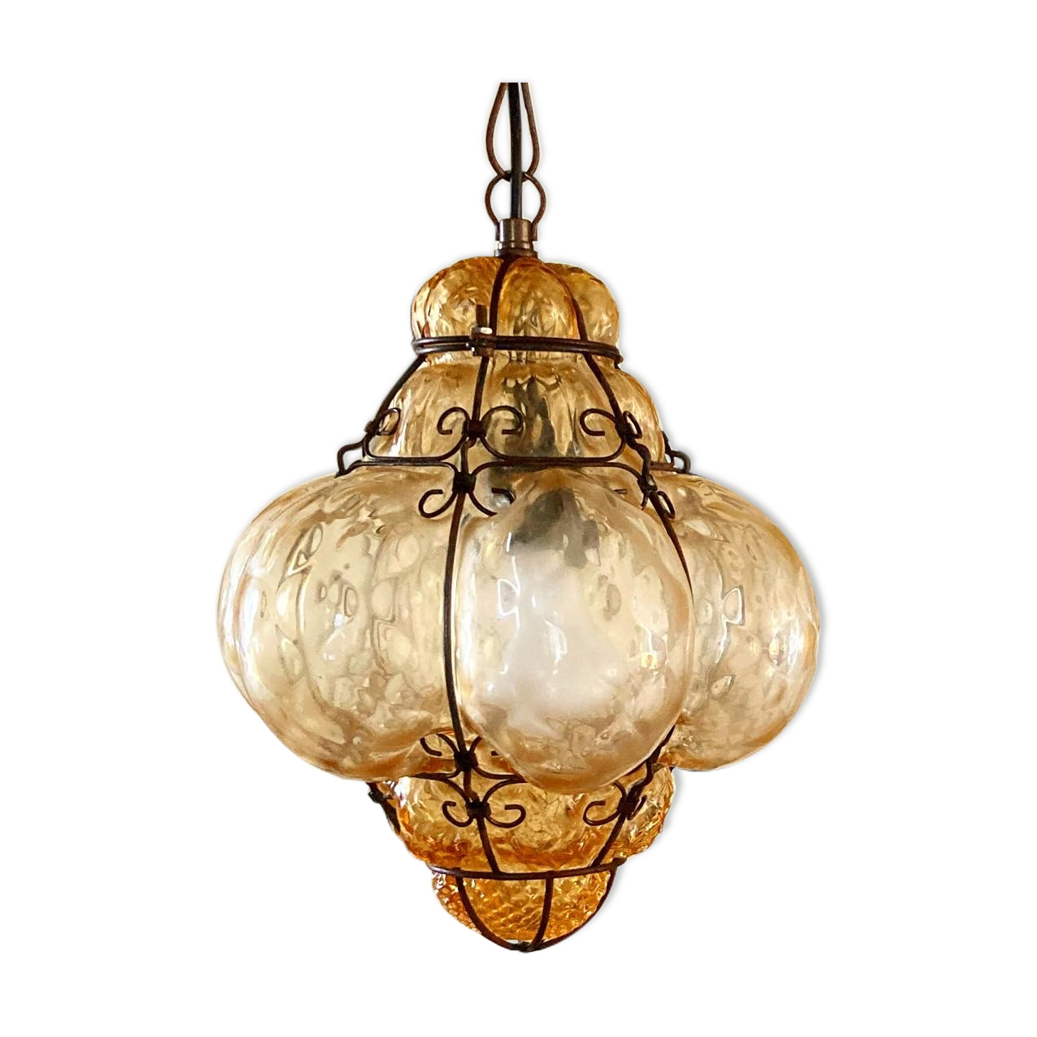 Murano glass hanging lamp