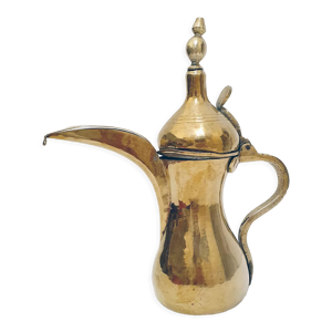 Théière orientale en - laiton