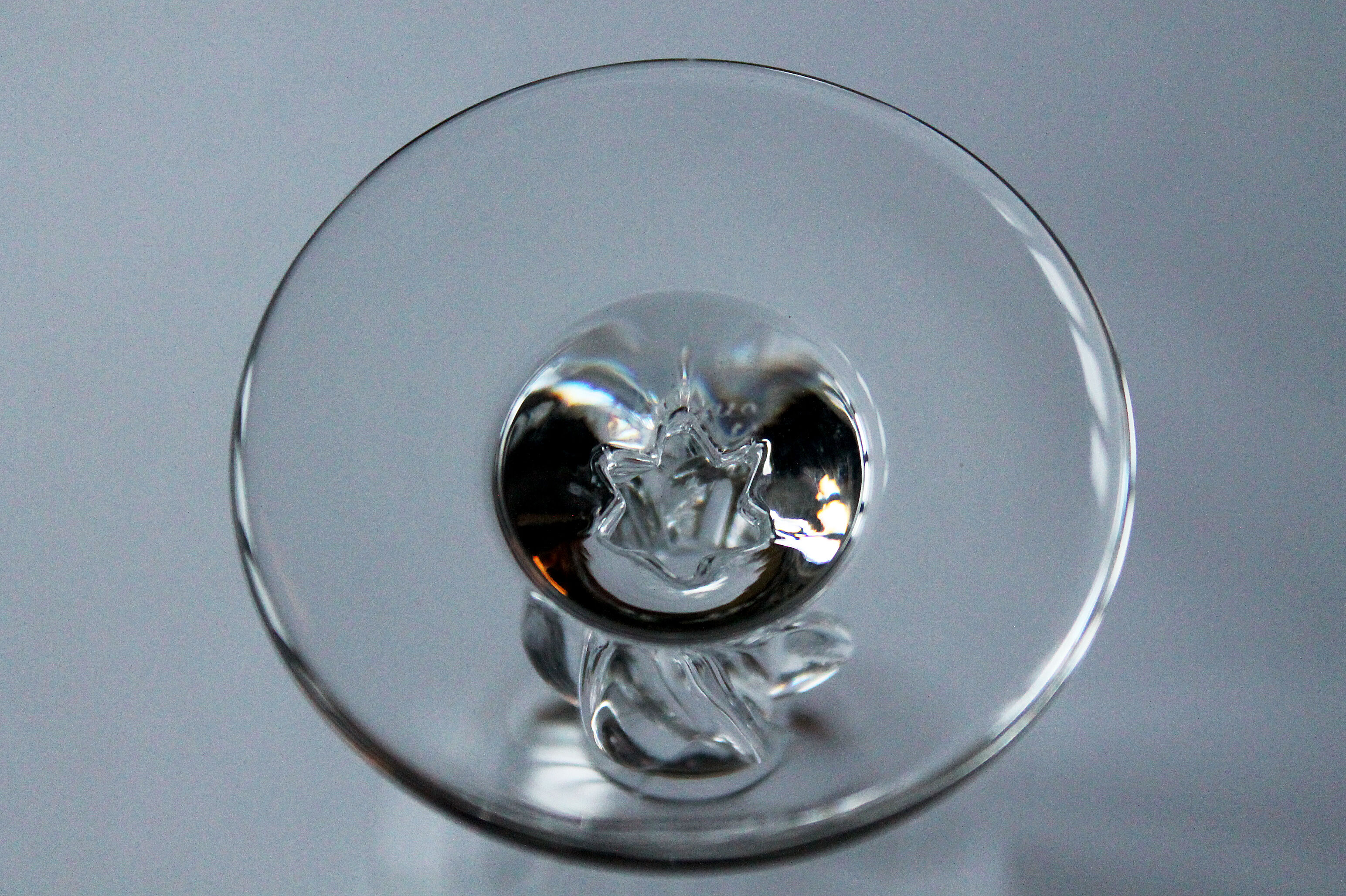 Set of 5 glasses Lalique model Fréjus