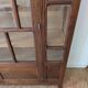 Armoire vitrée chêne massif des années 40/50