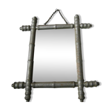 Silver bamboo mirror