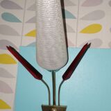 Pair of 1 globe vintage wall light