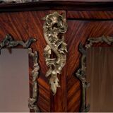 Antique vitrine, Napoleon III, circa 1860.