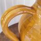 Large vintage enamelled terracotta pitcher