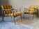 Pair of 60s Scandinavian-style armchairs by Stella